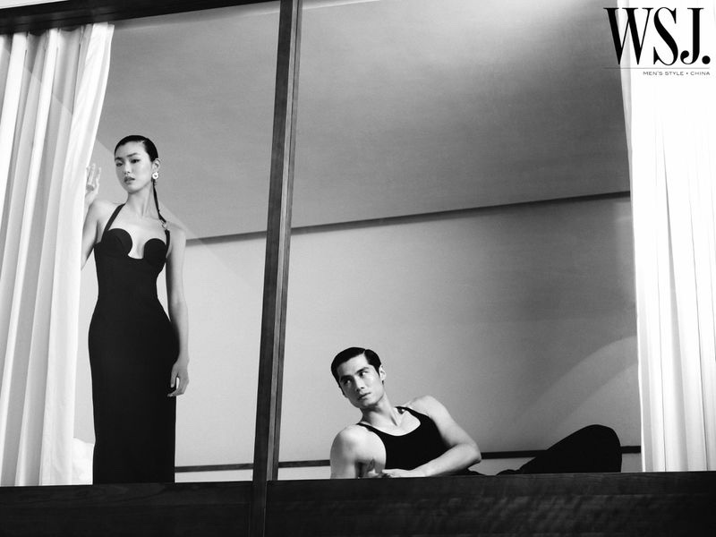 » Hao Yun Xiang Exudes Modern Luxury for WSJ. Magazine China Hao Yun Xiang 2023 WSJ Magazine China 003