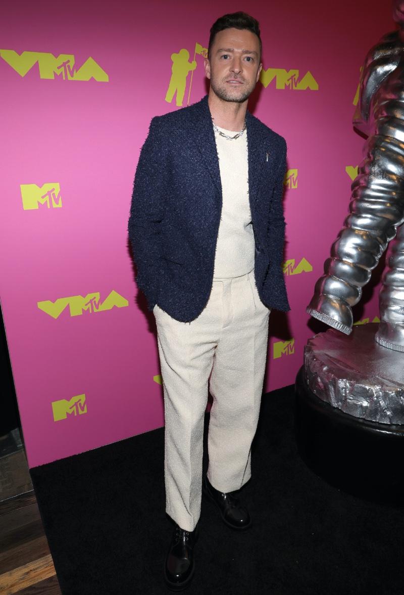 Justin Timberlake 2023 MTV Video Music Awards Dior Men
