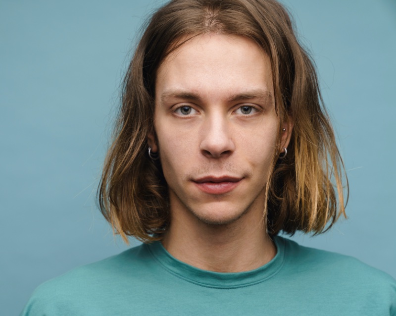 Man Medium Length Hair Highlights » Hair Color for Men: The Power of the Perfect Hue Man Medium Length Hair Highlights