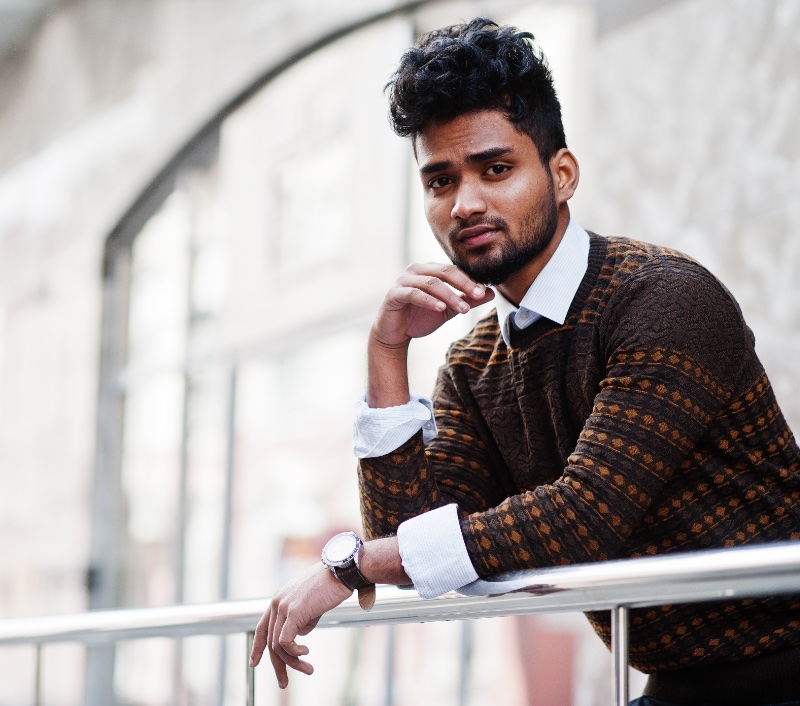 Man Sweater Collared Shirt » Beyond the Suitcase: Curating a Business Wardrobe on the Go Man Sweater Collared Shirt