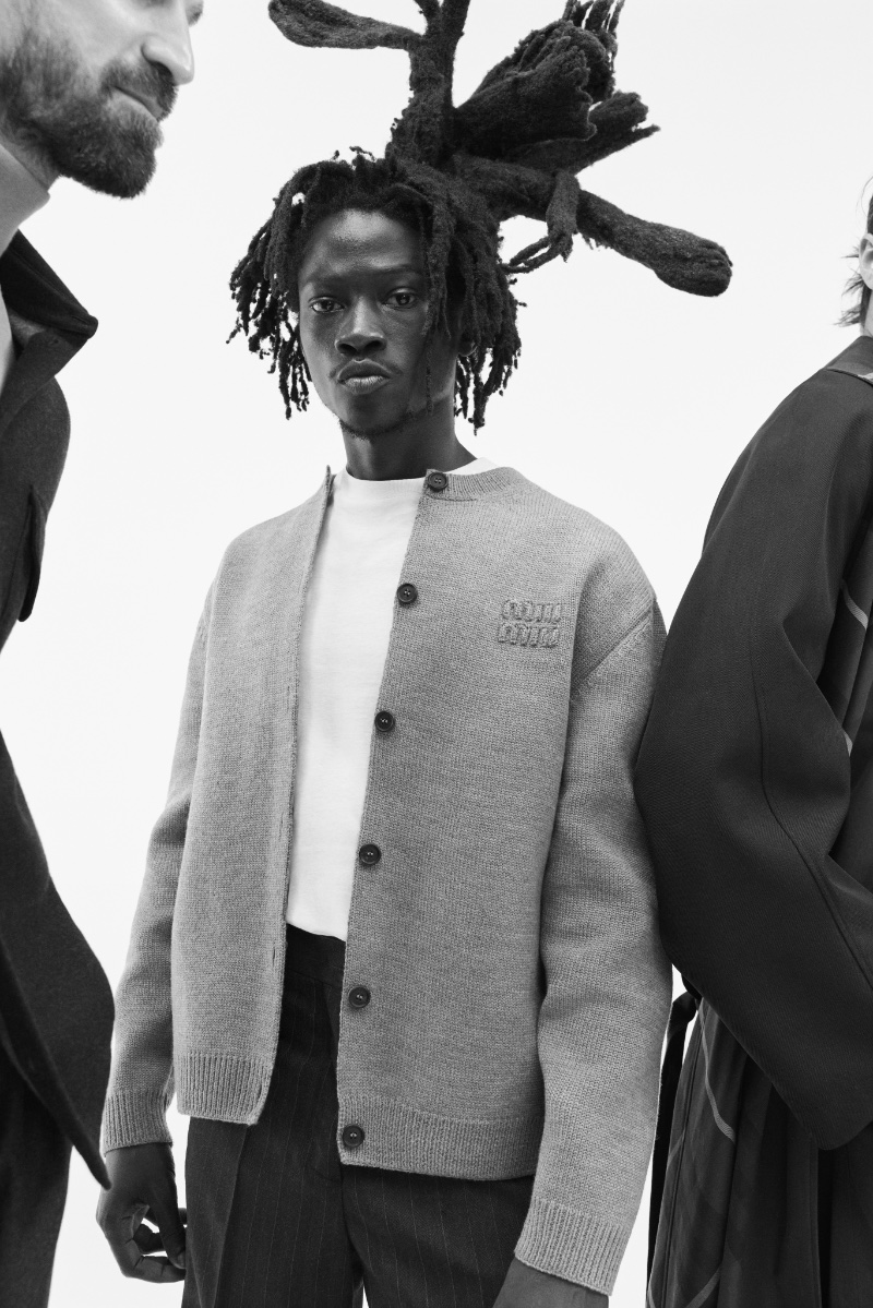 Ahmad Cisse sports Miu Miu for Mytheresa's fall-winter 2023 campaign. » Mytheresa Explores Modern Fashion with Fall 2023 Campaign Ahmad Cisse sports Miu Miu for Mytheresa's fall-winter 2023 campaign.