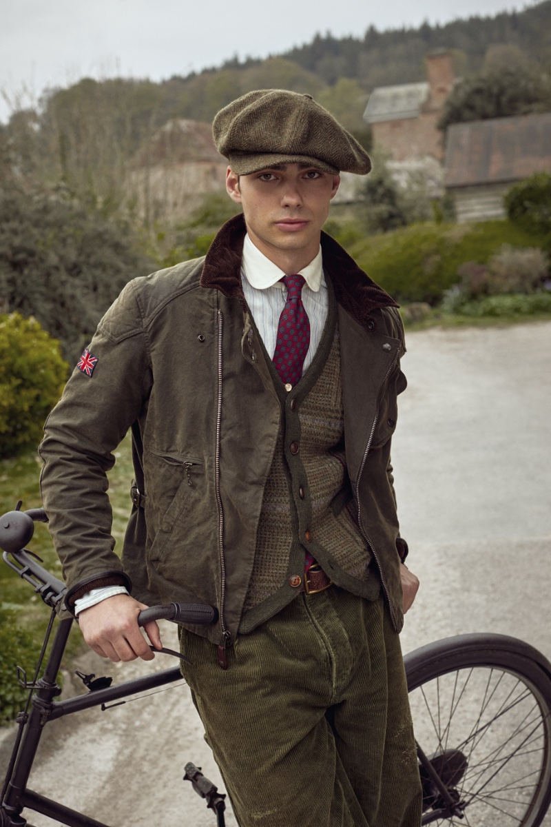 Jacob Rott of the Elevator Boys embraces a vintage allure as the star of the Polo Originals fall-winter 2023 campaign. » Polo Originals Steers Fashion into the Fast Lane for Fall Jacob Rott of the Elevator Boys embraces a vintage allure as the star of the Polo Originals fall-winter 2023 campaign.