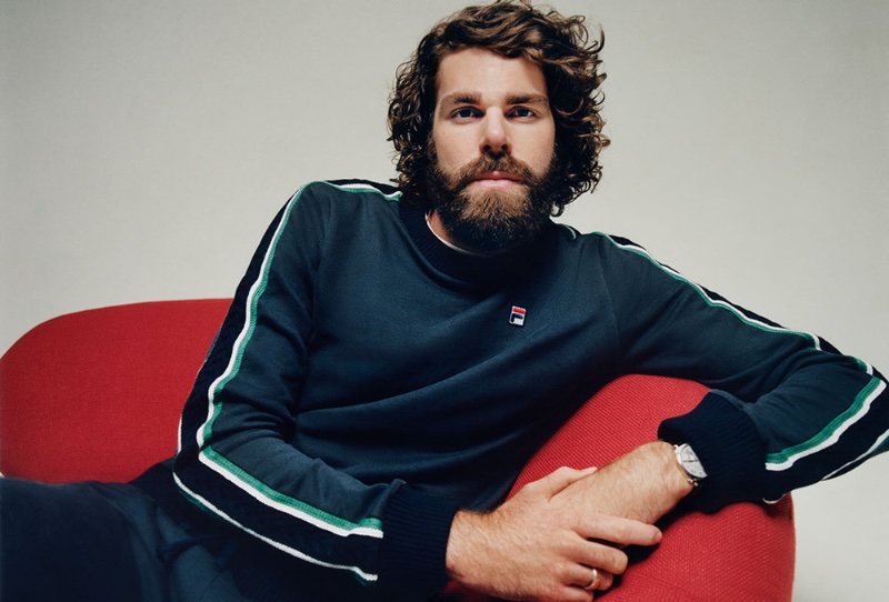 Reilly Opelka sports a sweatshirt from the FILA F-Box Anniversary collection. » Reilly Opelka Stars in FILA F-Box Anniversary Ad Reilly Opelka sports a sweatshirt from the FILA F-Box Anniversary collection.