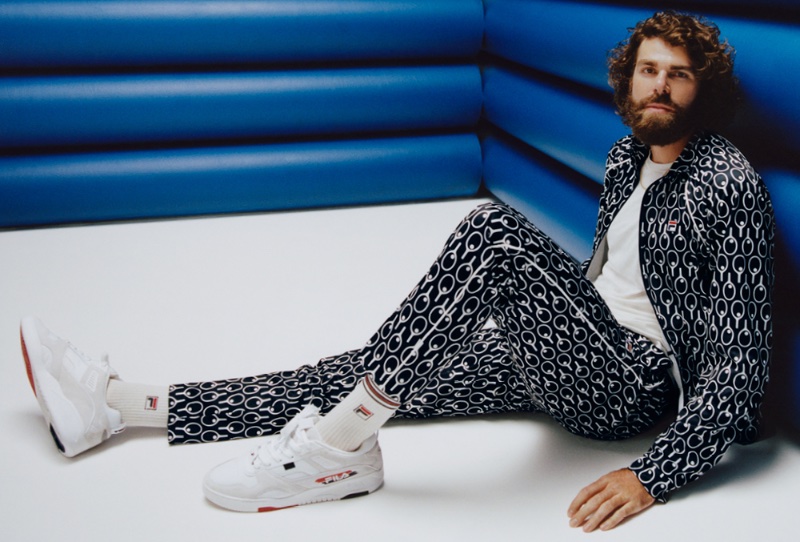 FILA enlists Reilly Opelka as the star of its F-Box Anniversary collection ad.