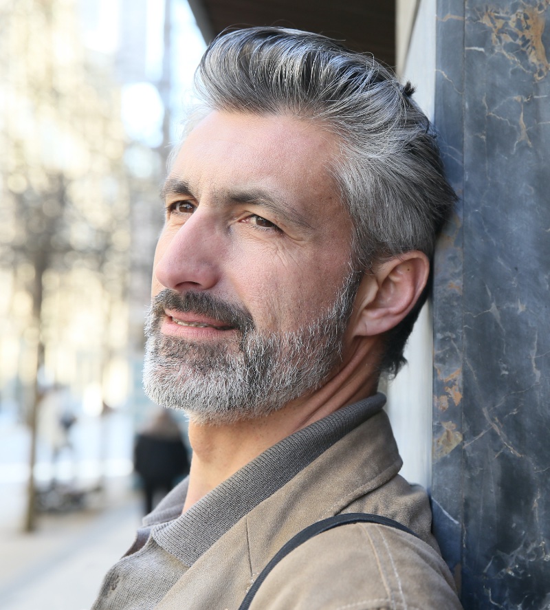 Salt & Pepper Gray Hair Men » Hair Color for Men: The Power of the Perfect Hue Salt & Pepper Gray Hair Men
