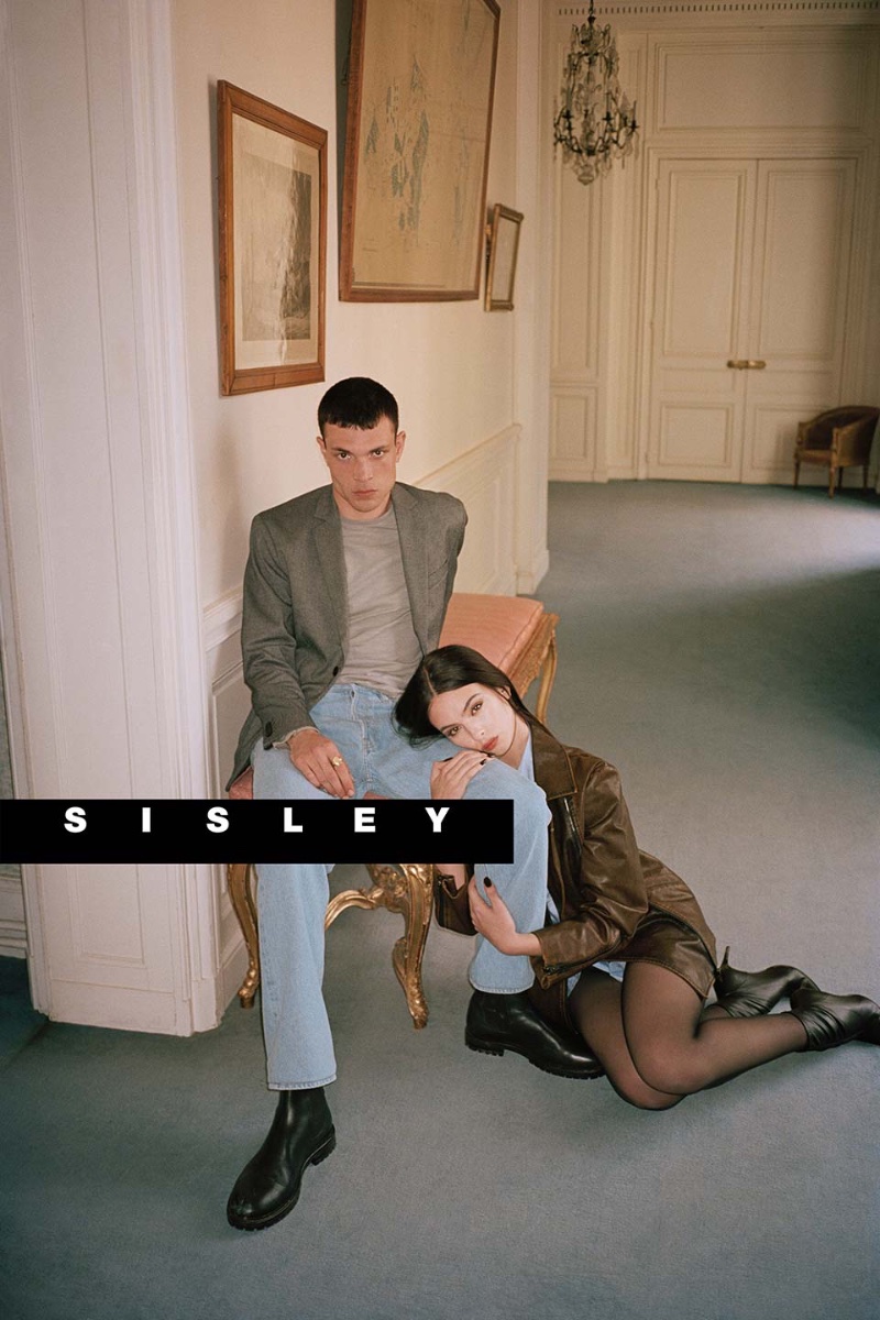 Sisley enlists Luka Isaac and Deva Cassel as the stars of its fall-winter 2023 campaign.