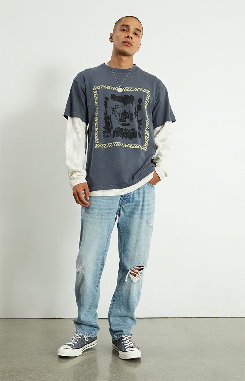 Skater Style Baggy Jeans PacSun