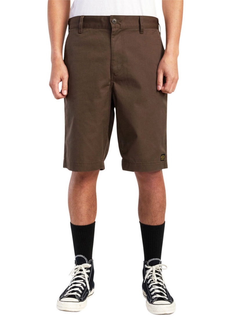 Skater Style RVCA Americana Shorts Long » Skater Style: Nail Skate Fashion for the Perfect Look Skater Style RVCA Americana Shorts Long