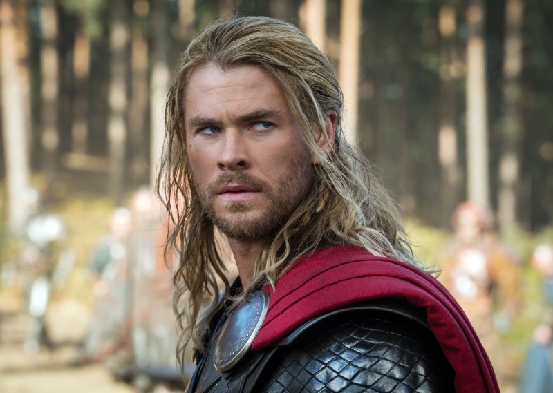 Thor: The Dark World 2013 Long Hair Chris Hemsworth