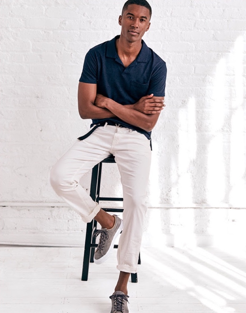 White Jeans Men Navy Polo Todd Snyder » Men's White Jeans Outfits: Year-round Styling Secrets White Jeans Men Navy Polo Todd Snyder