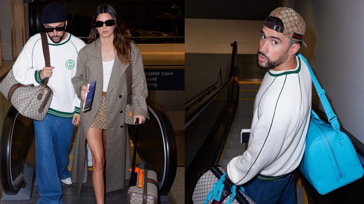 Bad Bunny & Kendall Jenner Travel for Gucci Valigeria Ad