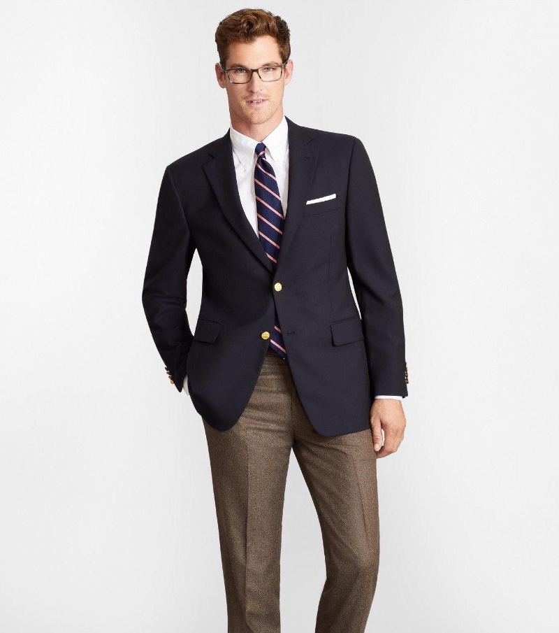 Brooks Brothers Madison Traditional-fit Two-button Classic 1818 Blazer