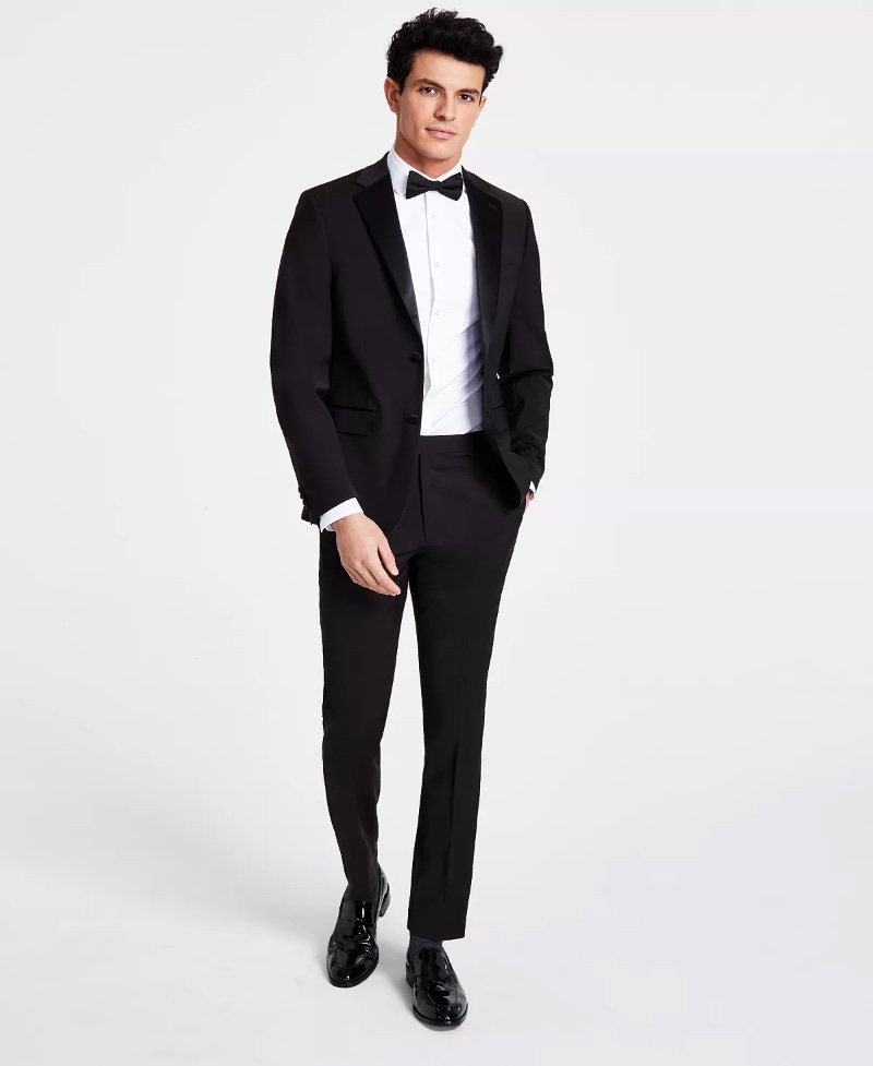 Calvin Klein Skinny-fit Wool Tuxedo Men Macys