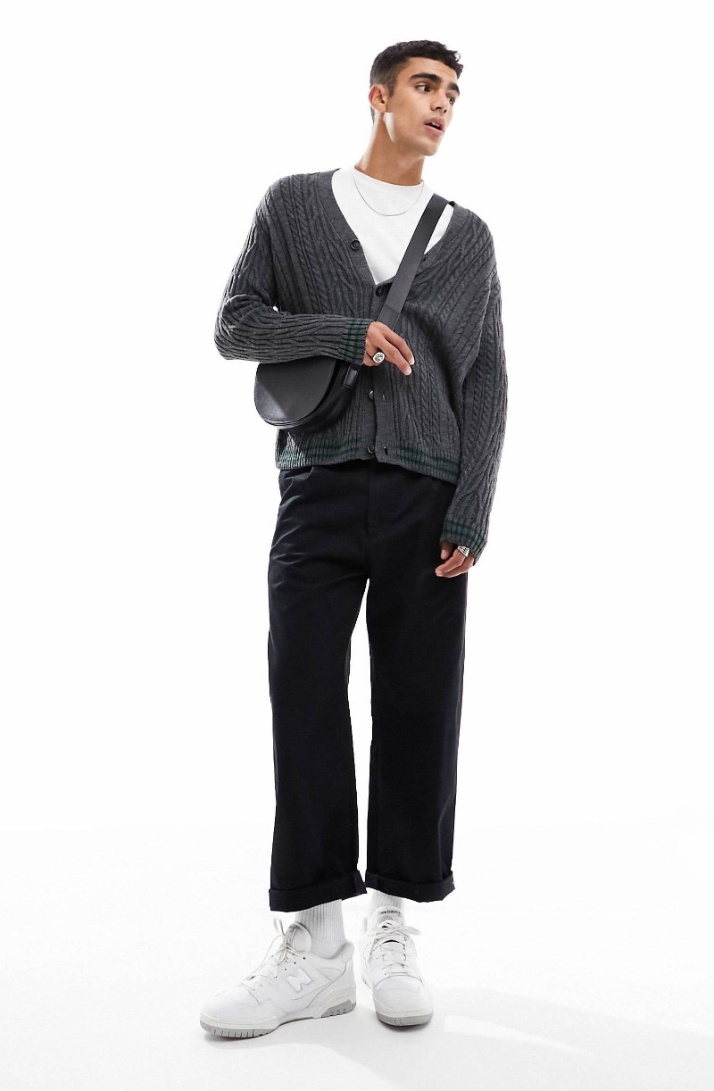 Cardigan Outfit Men ASOS