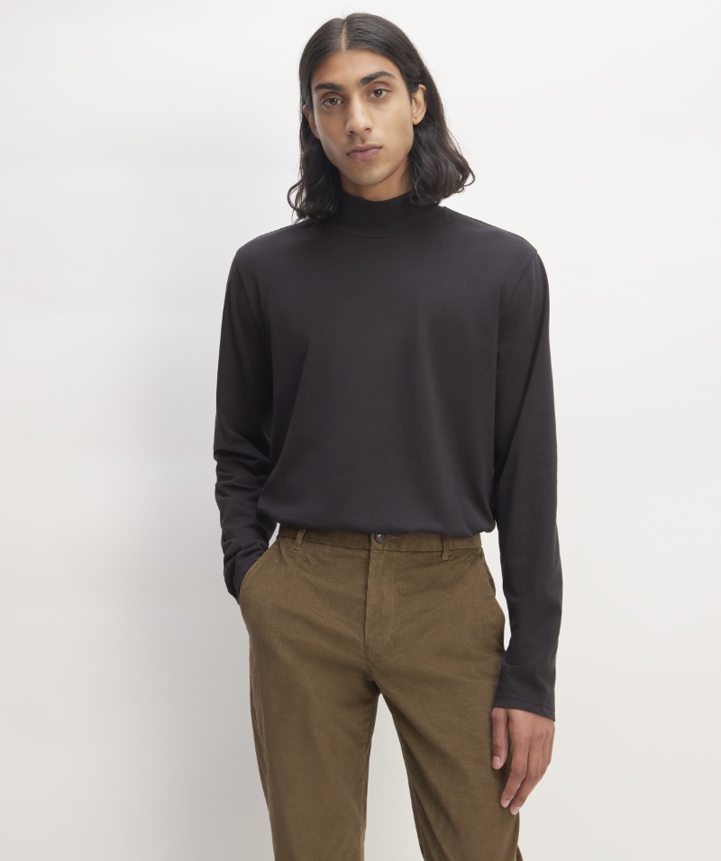 Everlane Organic Cotton Long-sleeve Turtleneck