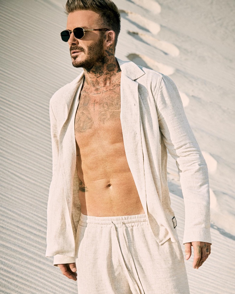 David Beckham Eyewear Campaign Spring 2022