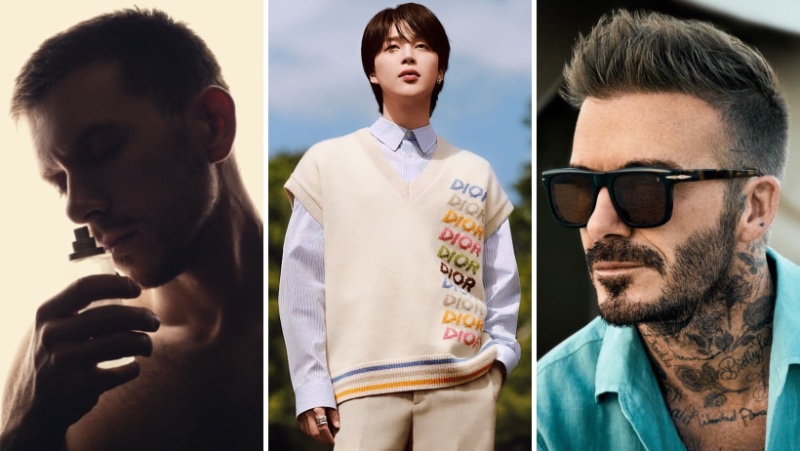 Week in Review: Explore the different types of cologne; Jimin fronts Dior's resort 2024 campaign; Eyewear by David Beckham unveils its fall-winter 2023 campaign.