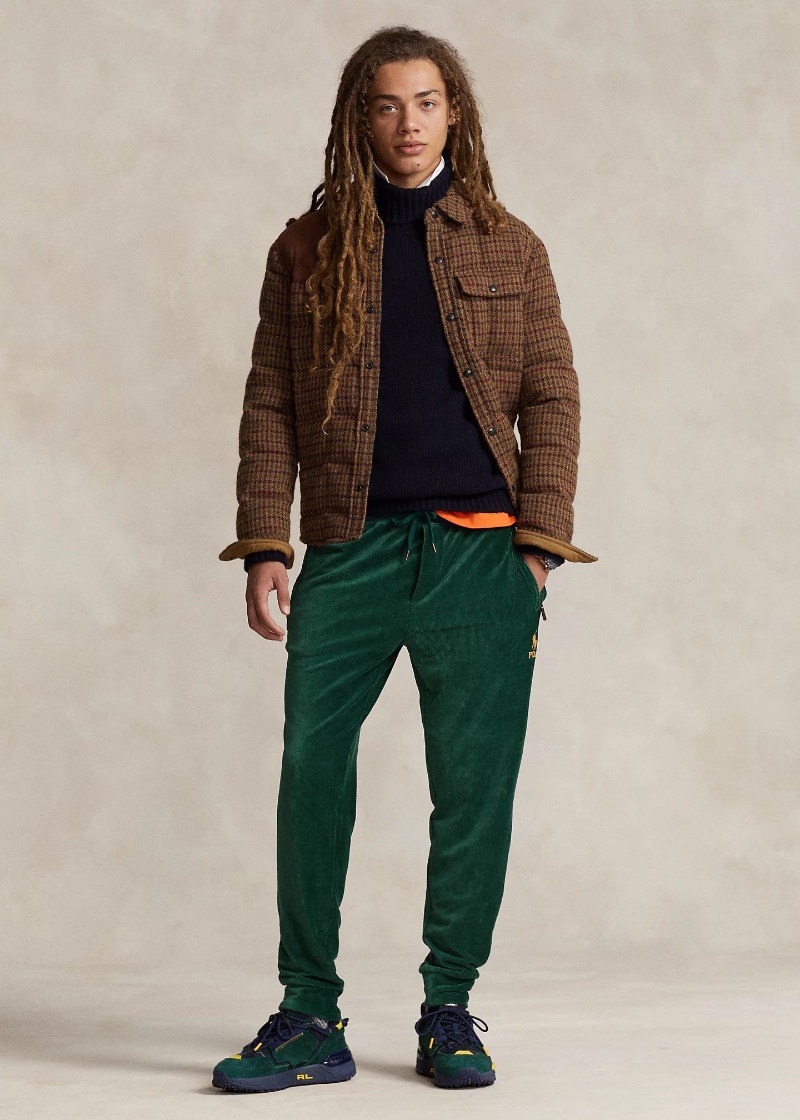 Green Jogging pants with logo Gucci - Vitkac TW