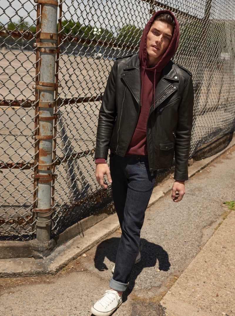 Hoodie Leather Jacket Jeans Outfit Men Mango » How to Style a Hoodie Outfit: Mastering Timeless Pairings Hoodie Leather Jacket Jeans Outfit Men Mango