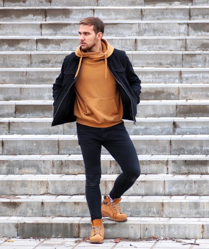 Hoodie Outfit Fall Fashion Men