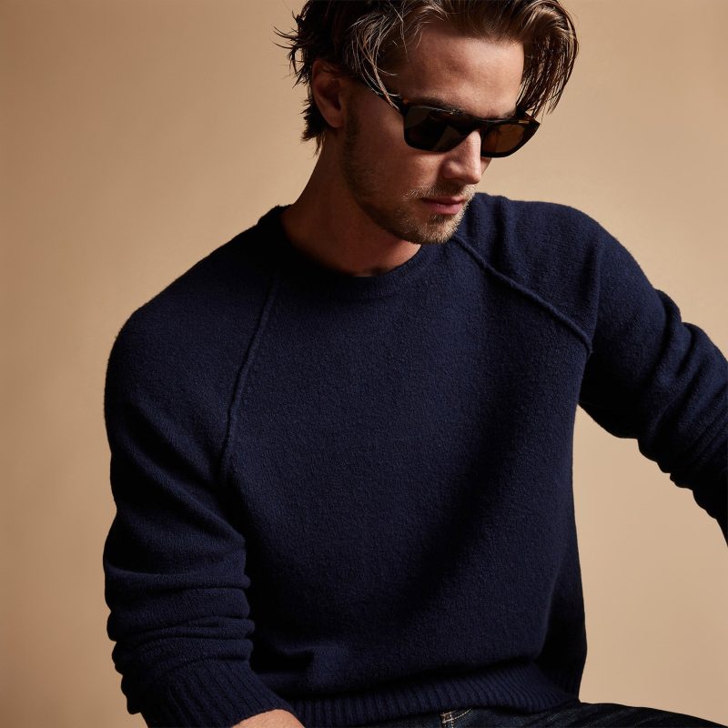 Enjoy the soft brush of fashion with a cashmere sweater. 