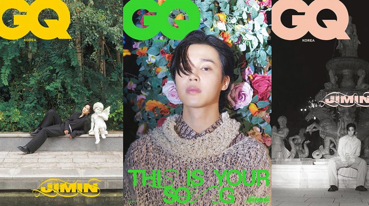Jimin GQ Korea November 2023 Covers
