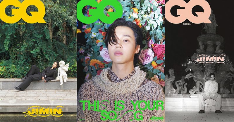 Jimin gq korea november 2023 covers