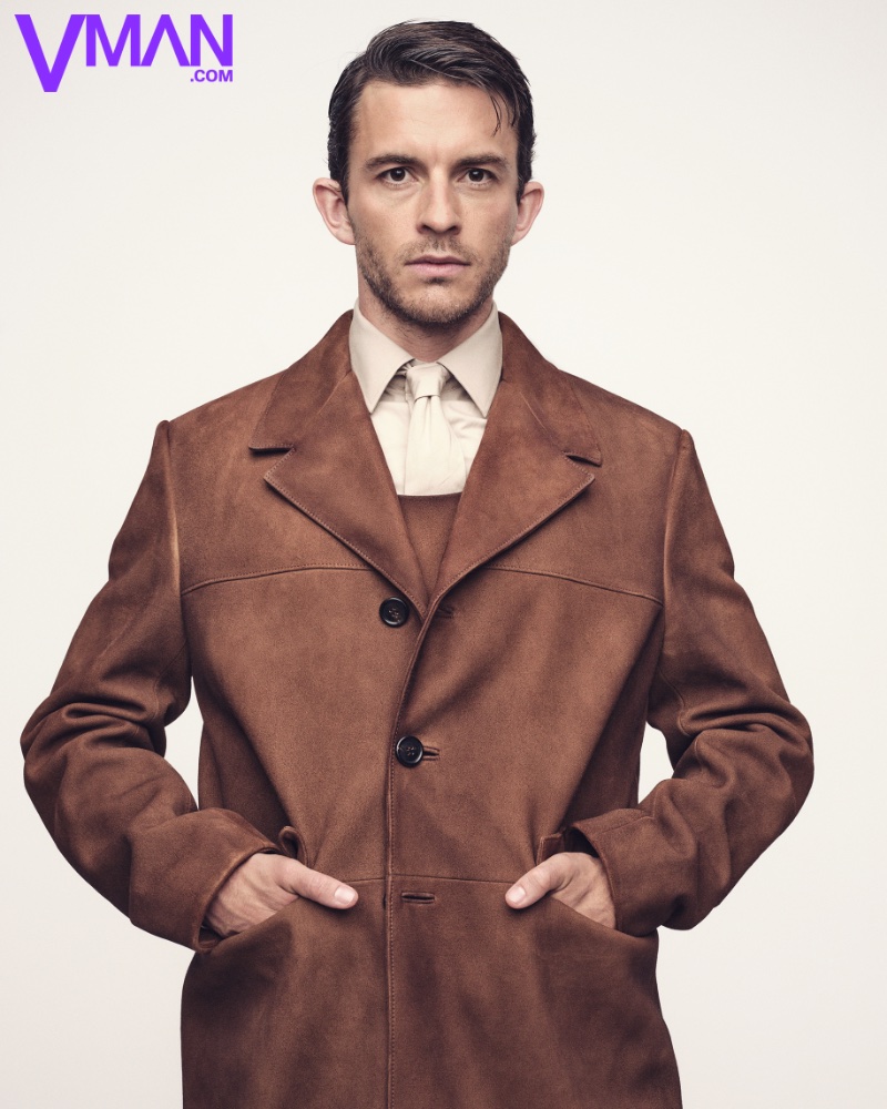 Jonathan Bailey Prada VMAN Photoshoot 2023