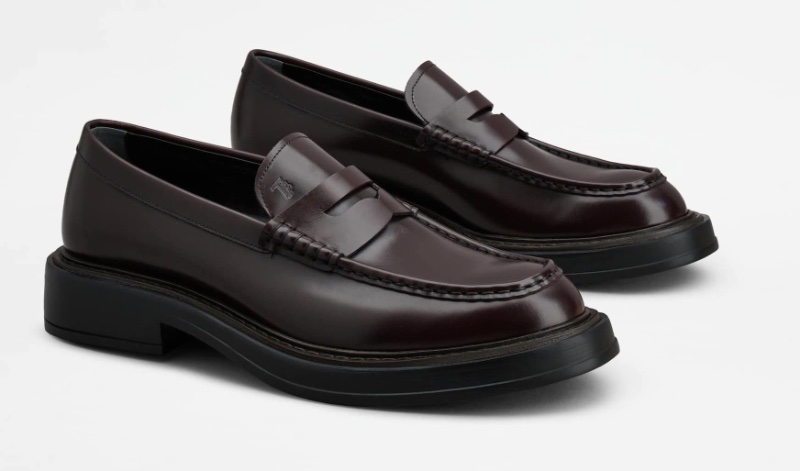 Leather Loafers Men Burgundy Tods » Men’s Fall Fashion: The Building Blocks of Effortless Outfits Leather Loafers Men Burgundy Tods