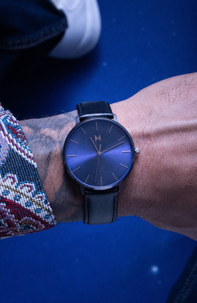 MVMT Legacy Leather Strap Watch 42mm » Men's New Year's Eve Outfits: Master Modern NYE Style MVMT Legacy Leather Strap Watch 42mm