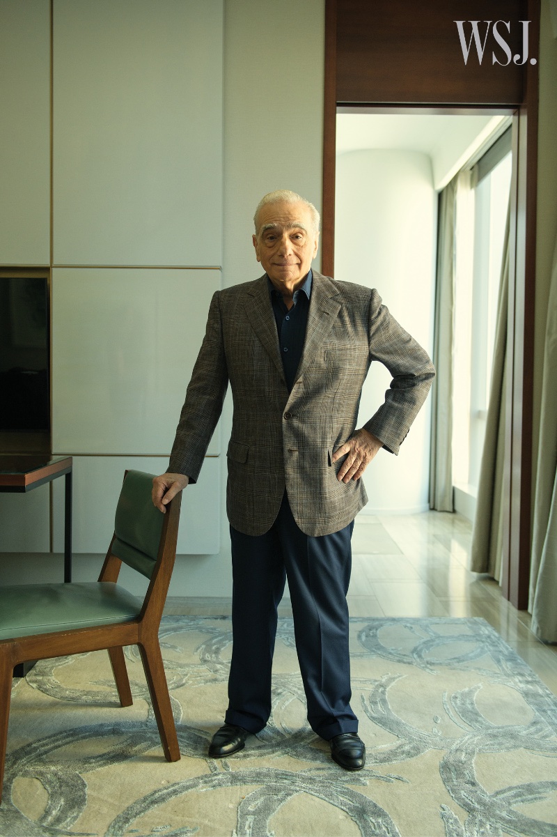 Director Martin Scorsese poses for a portrait for WSJ. Magazine.