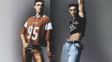 Noah Luis Brown Rocks Dsquared2 for Wonderland
