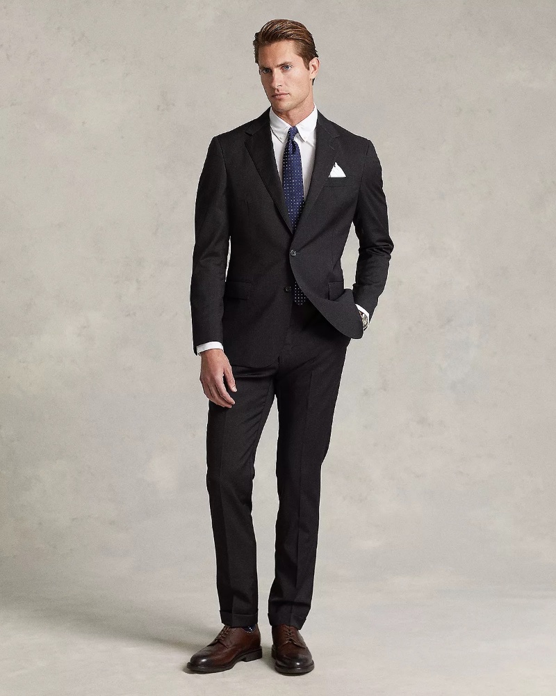 Polo Ralph Lauren Twill Slim-fit Suit Black