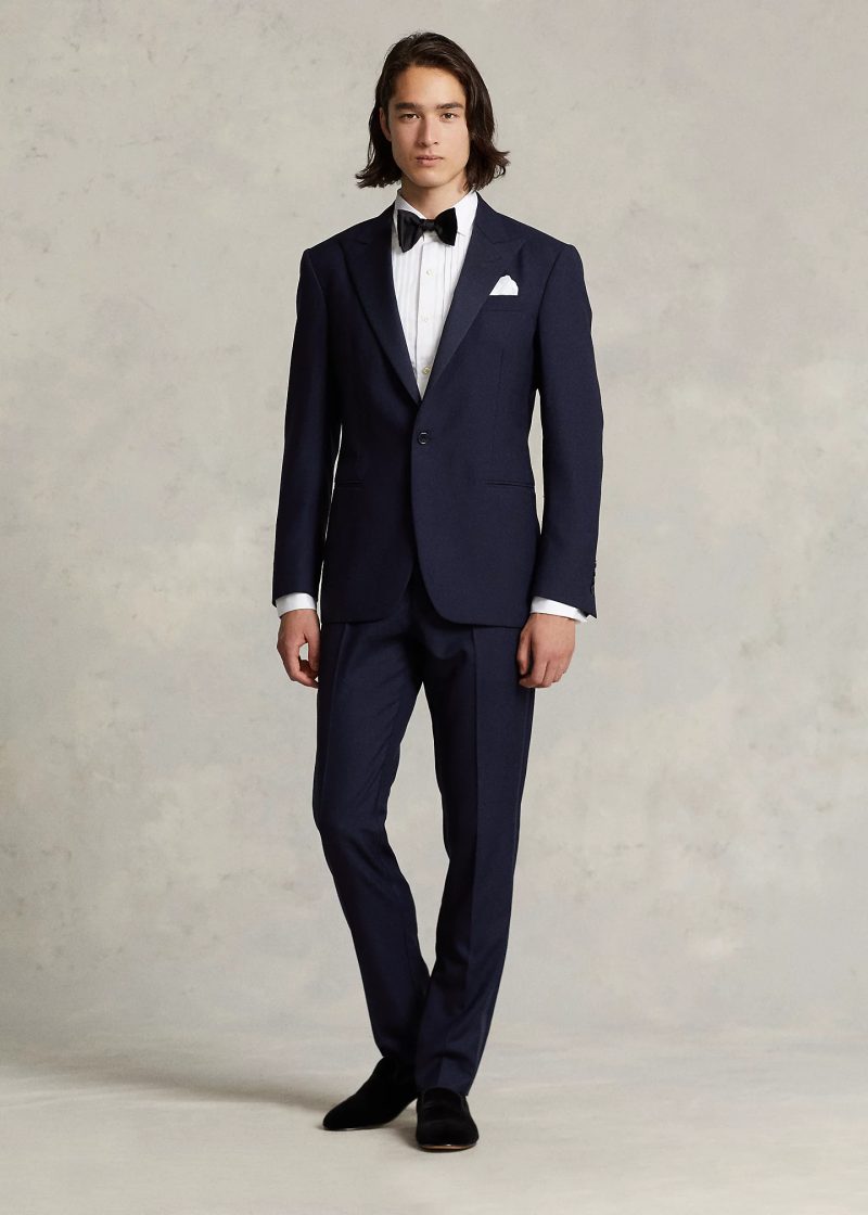 Celebrate the beginning of a new year in style with a classic tuxedo. 