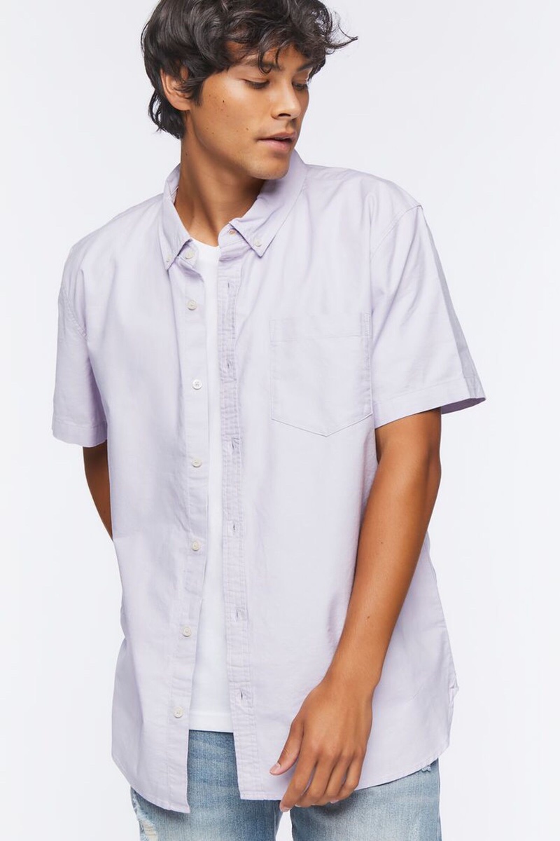 Softboy Aesthetic Pastel Colors Lavender Shirt Forever 21