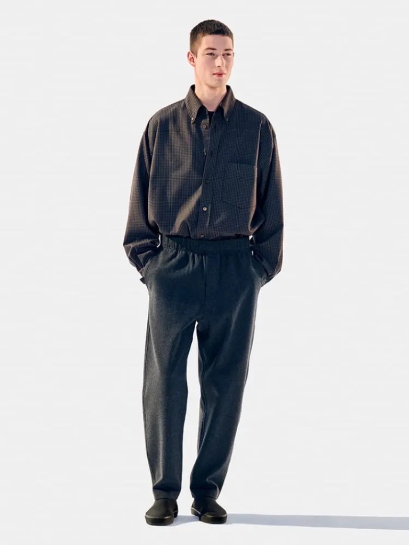 » Uniqlo U Fall 2023: Redefining Comfort & Style Uniqlo U Fall Winter 2023 Lookbook Men 017