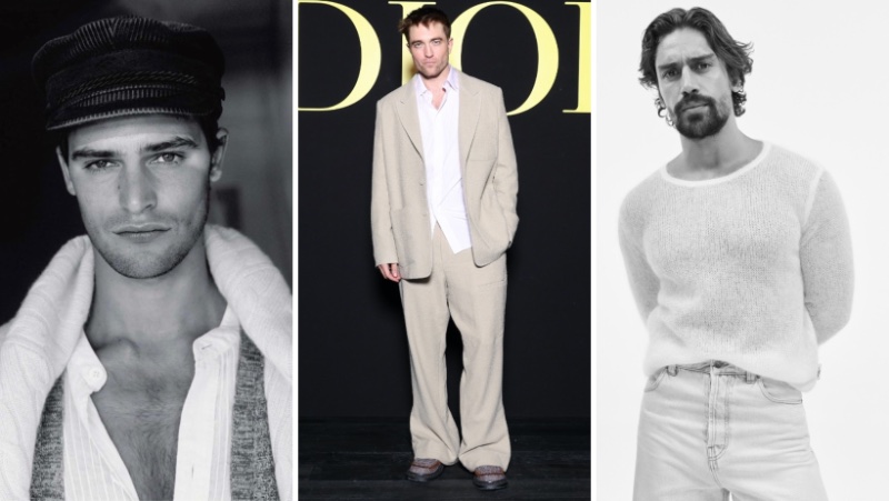 Week in Review: Parker van Noord photographed by James Harvey-Kelly for Telegraph Luxury, Robert Pattinson in Dior Men, and Ignacio Ondategui for Mytheresa's fall-winter 2023 campaign.