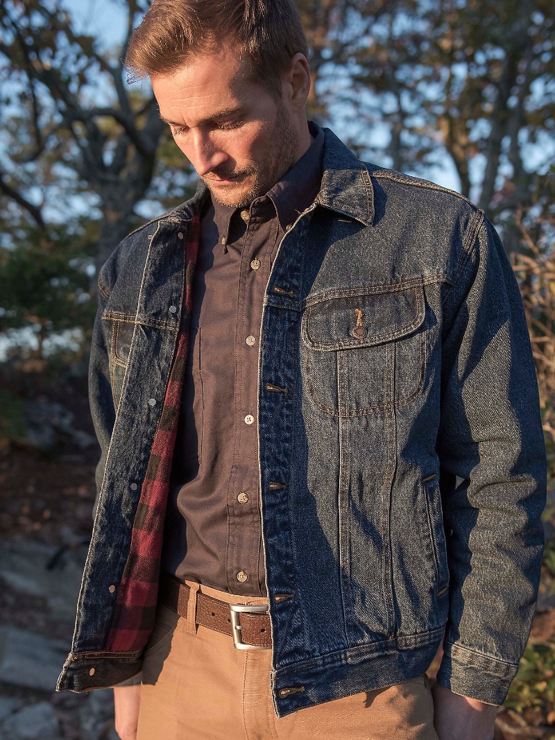Wrangler Flannel Lined Denim Jacket Men » Men’s Fall Fashion: The Building Blocks of Effortless Outfits Wrangler Flannel Lined Denim Jacket Men
