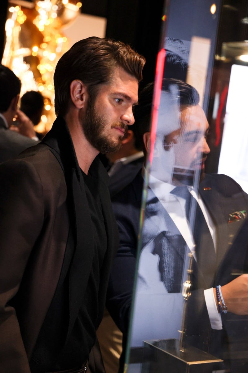 » Andrew Garfield & OMEGA: Crafting Stories in Time Andrew Garfield OMEGA Event 002
