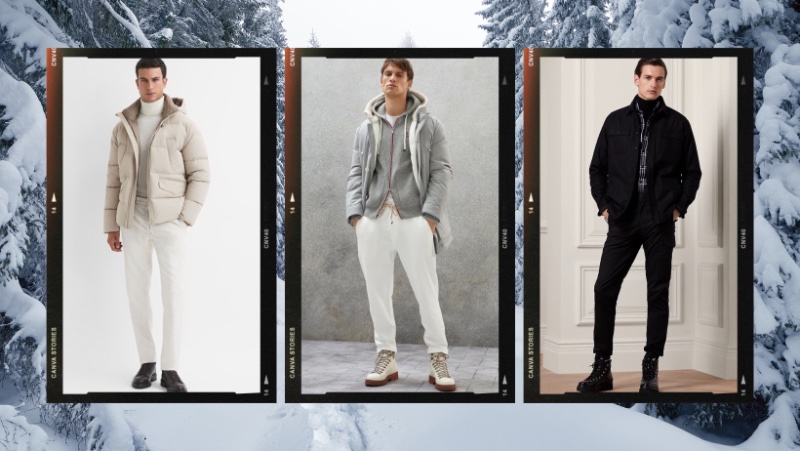 Discover après-ski outfits for men.