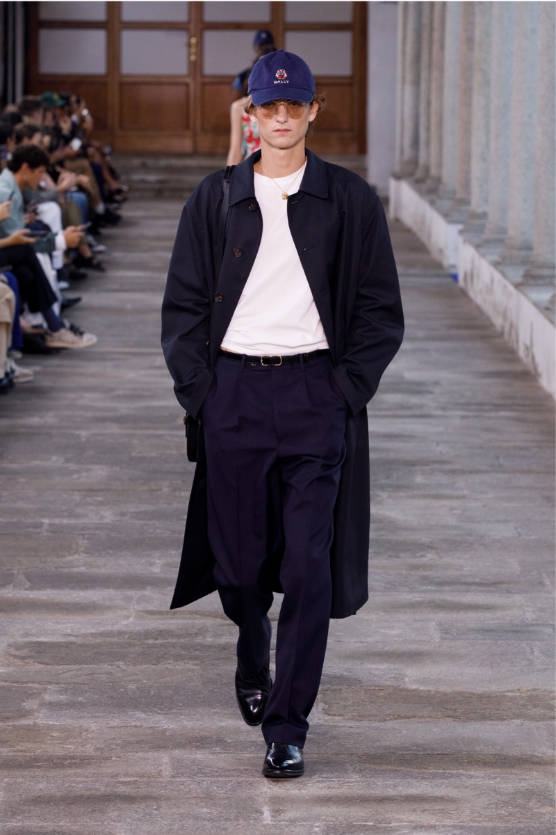 Bally Spring Summer 2024 Minimalist Fashion Trend Men » Men's Spring 2024 Fashion Trends: From Minimal to Soft Style Bally Spring Summer 2024 Minimalist Fashion Trend Men