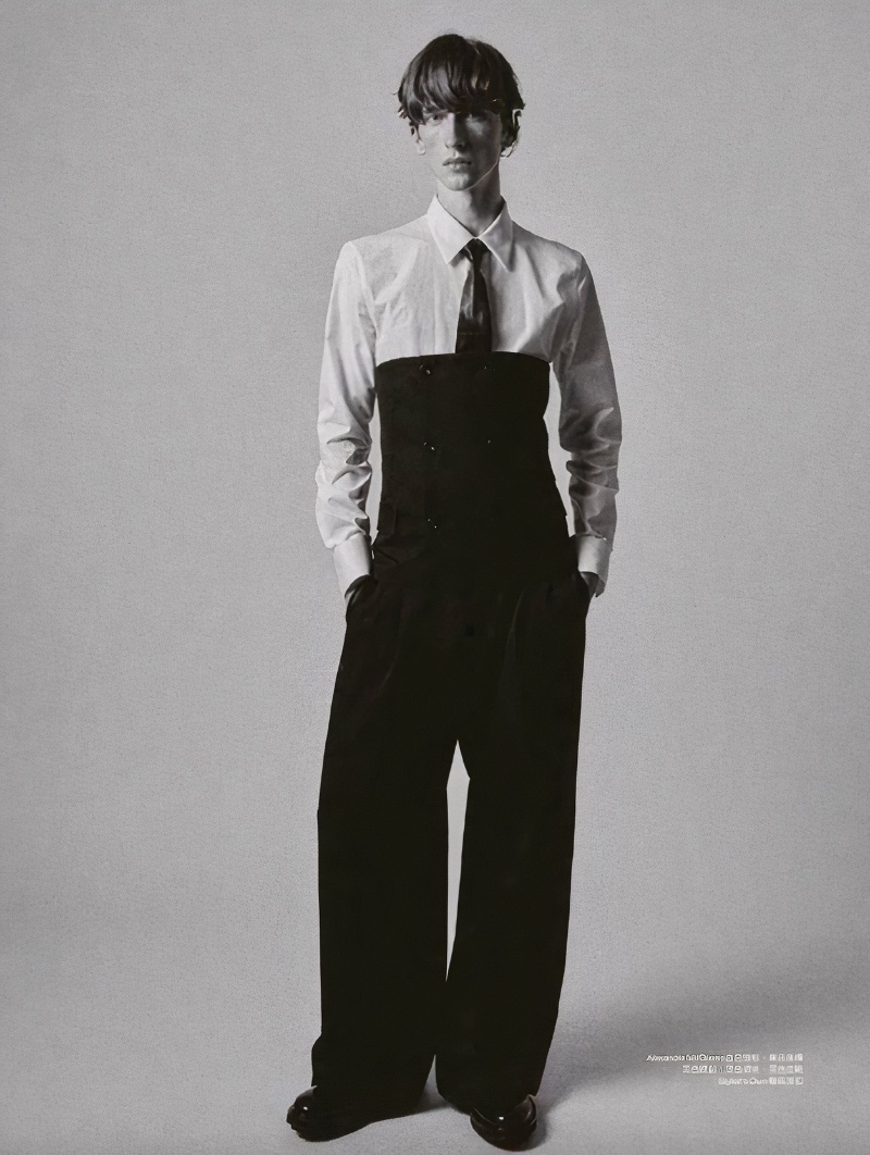 » Benno Bulang Redefines Elegance with Men's Uno Benno Bulang Editorial 2023 Mens Uno Hong Kong 006
