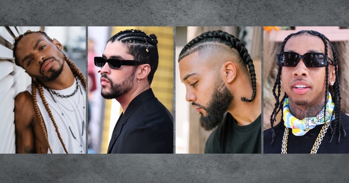 Mens on sale braids style
