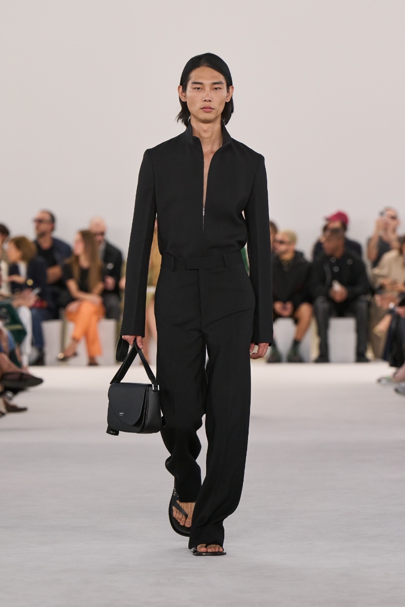 Ferragamo Spring Summer 2024 Minimalist Fashion Trend Men » Men's Spring 2024 Fashion Trends: From Minimal to Soft Style Ferragamo Spring Summer 2024 Minimalist Fashion Trend Men