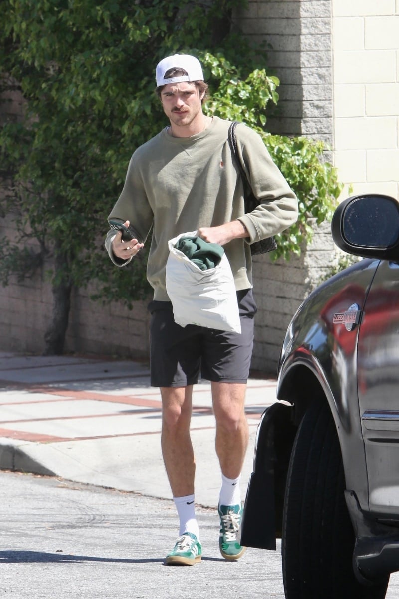 Jacob Elordi adidas Gucci Gazelle Sneakers 2023