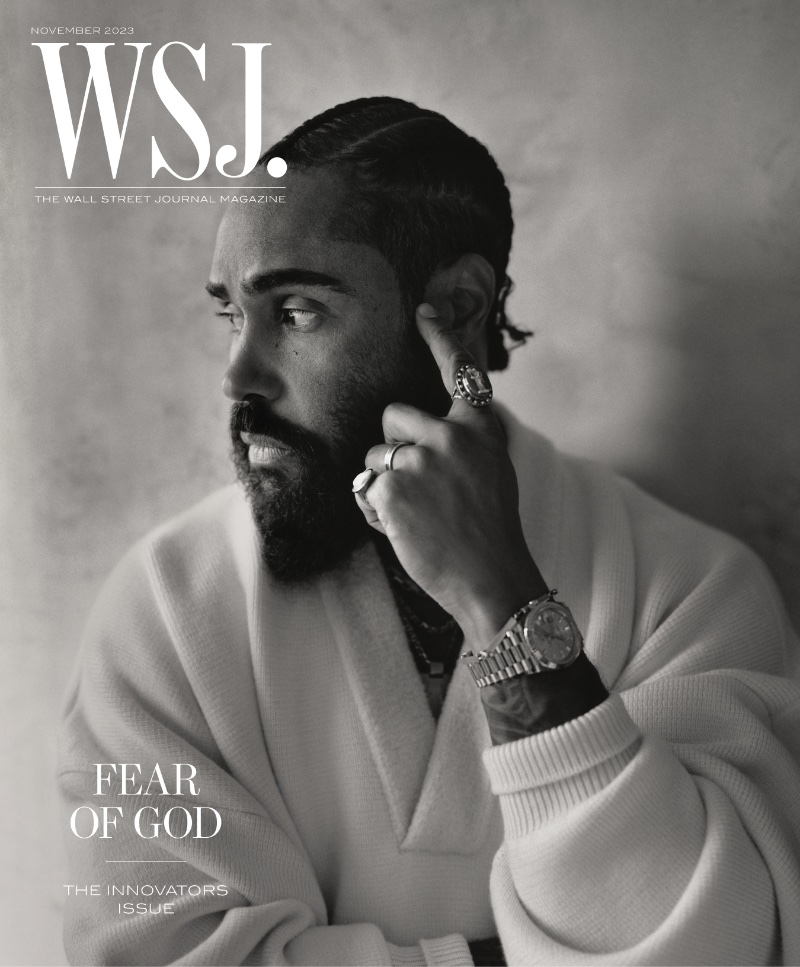 Fear of God's Jerry Lorenzo covers WSJ. Magazine for the publication's Innovators issue. » The Contemporary: Fear of God as WSJ’s Fashion Innovator Fear of God's Jerry Lorenzo covers WSJ. Magazine for the publication's Innovators issue.