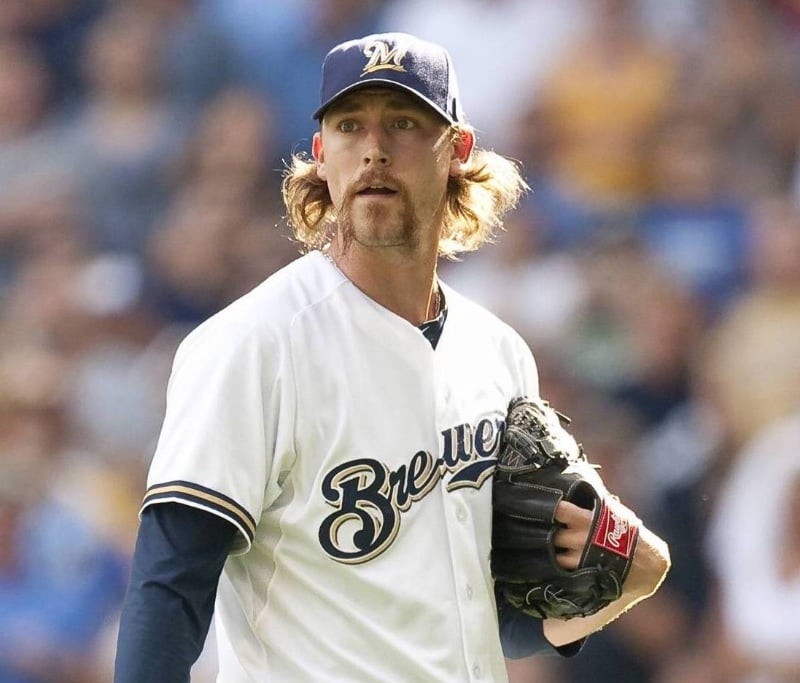 John Axford Fu Manchu Mustache