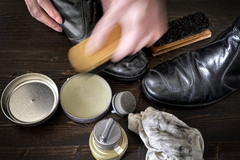 Leather Shoe Care Products