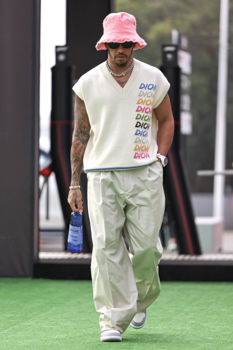 Lewis Hamilton 2023 Dior Men