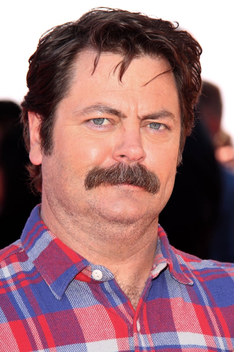 Nick Offerman Full Mustache